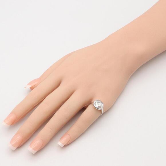 Cartier Vintage 18k & sterling silver ring | Gray & Sons  CARTIER 18k Silver Ring